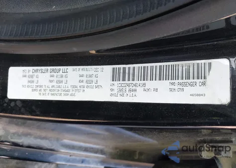 2013 Dodge Avenger Se z USA, uszkodzony, nr VIN 1C3CDZAB7DN614109